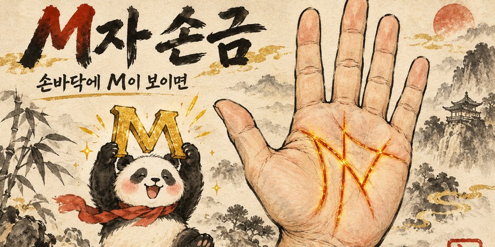 M자 손금 뜻 — 손바닥에 M이 보이면 정말 재물운이 좋을까