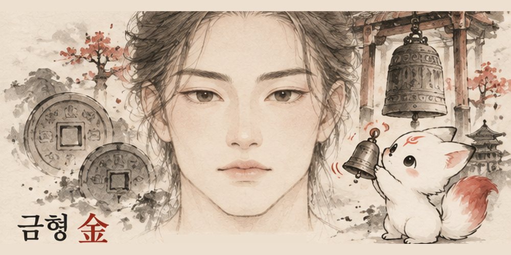 금형 얼굴 그림